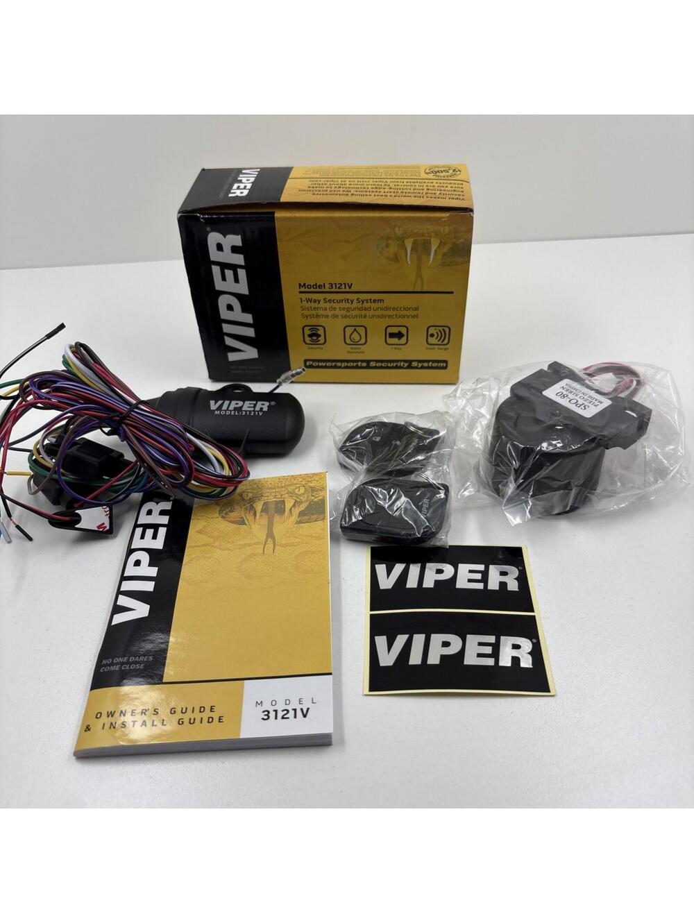 NEW Viper 3121V 1-Way Powersports Alarm System for Motorcyle, ATV, Snowmobiles